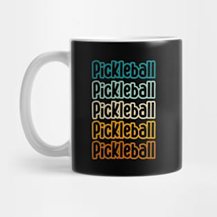 Retro Vintage Pickleball Mug